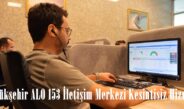 Büyükşehir ALO 153 İletişim Merkezi Kesintisiz Hizmette.