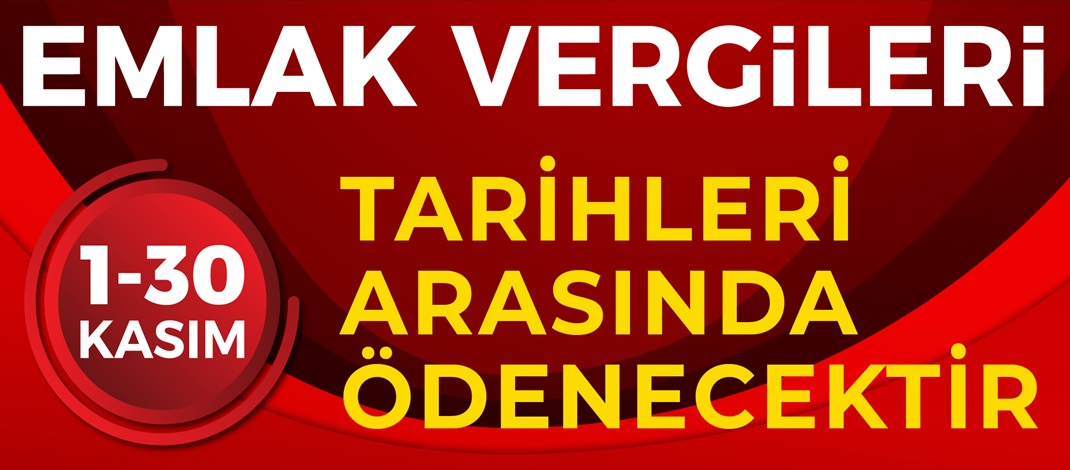 Onikişubat Belediyesi’nden önemli Emlak Vergisi ödemesi hatırlatması.