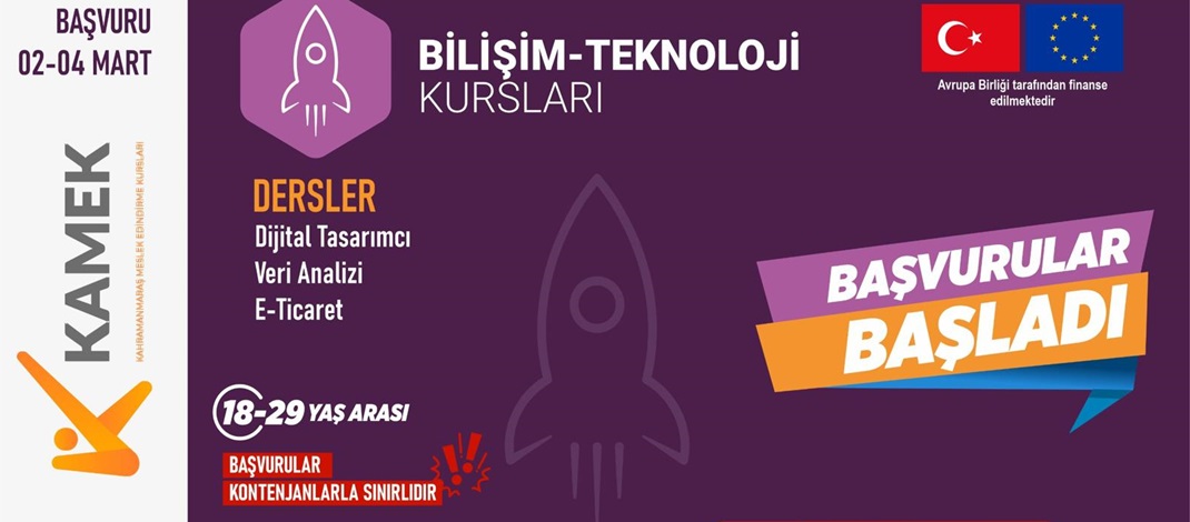 KAMEK’te Bahar Dönemi Başlıyor!