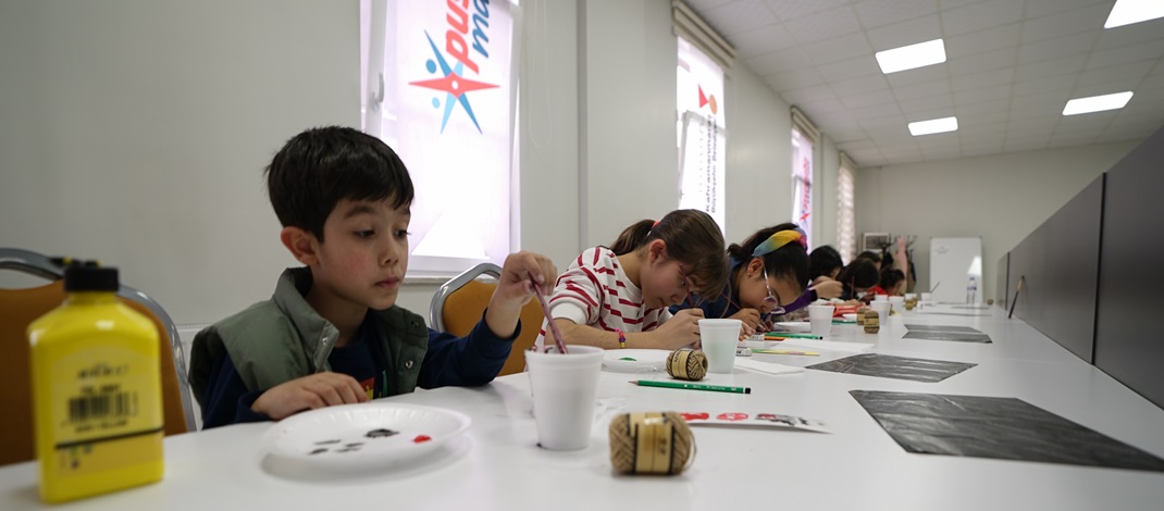 Pusula Maraş’tan Çocuklara Yönelik Renkli Atölye.