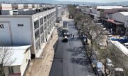 Büyükşehir, Toptancılar Sitesi Yollarını Yeniliyor.