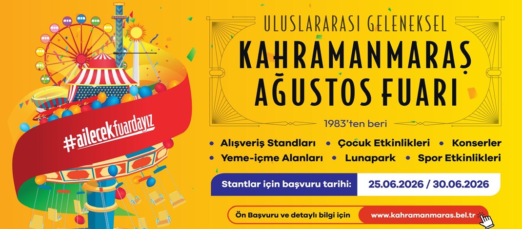 Ağustos Fuarı Esnafını Bekliyor; Başvurular Başladı.