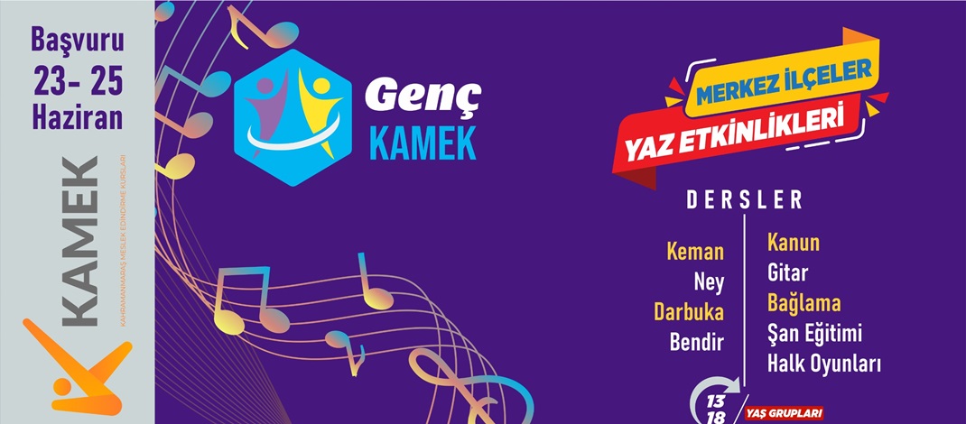 Büyükşehir’in Genç KAMEK Kurslarında Kayıt Zamanı; Başvurular Başladı.