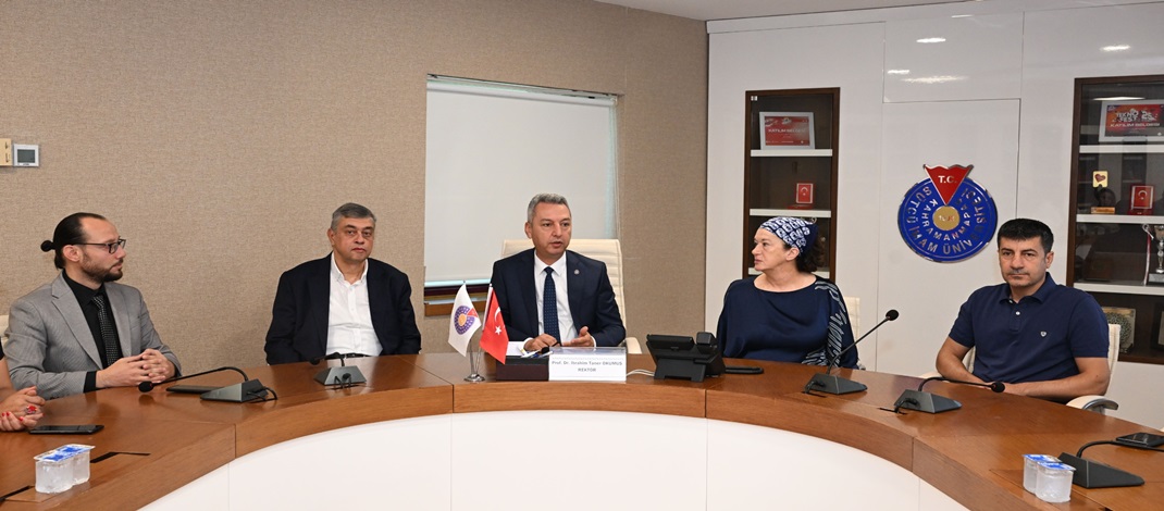 KSÜ’de Tekstil ve Moda Alanında İş Birliği Toplantısı Düzenlendi.