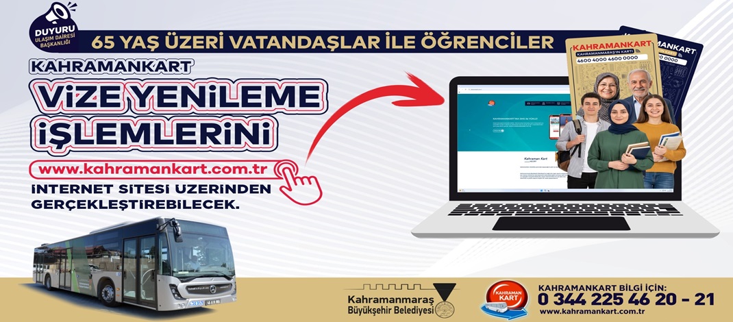 KahramanKart’ta Yeni Dönem; Vize Yenileme İşlemleri Artık Çevrimiçi Yapılabilecek.